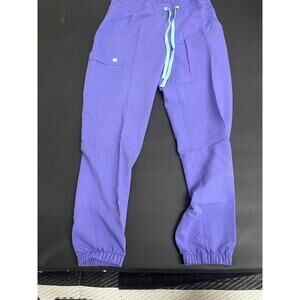 Garde Malade Purple Jogger Scrubs with Drawstring
